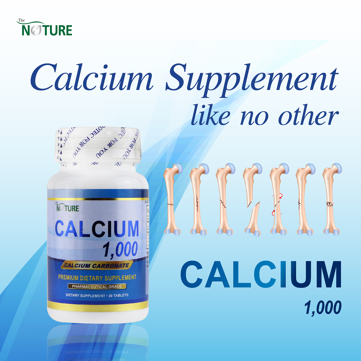 THE NATURE CALCIUM 1000 THE MOST CALCIUM SUPPLEMENT BY