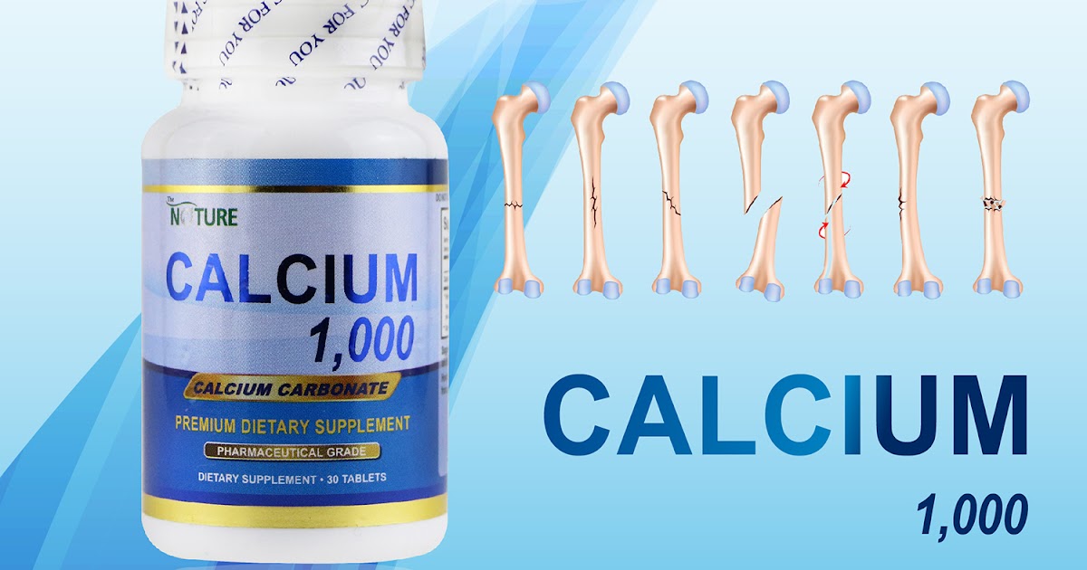 THE NATURE CALCIUM 1000 THE MOST CALCIUM SUPPLEMENT BY