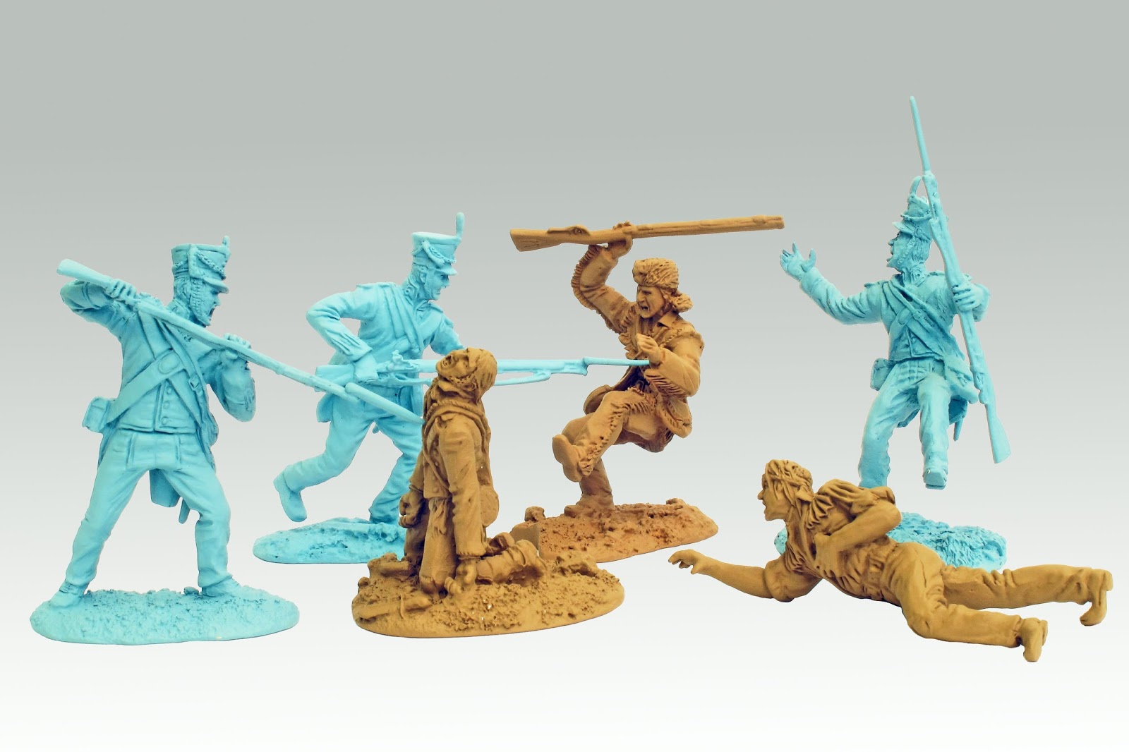 Mike's Painted Miniatures Battle for the ALAMO