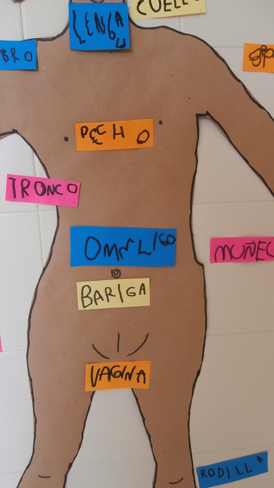 Mucho más que garabatos: PARTES del CUERPO