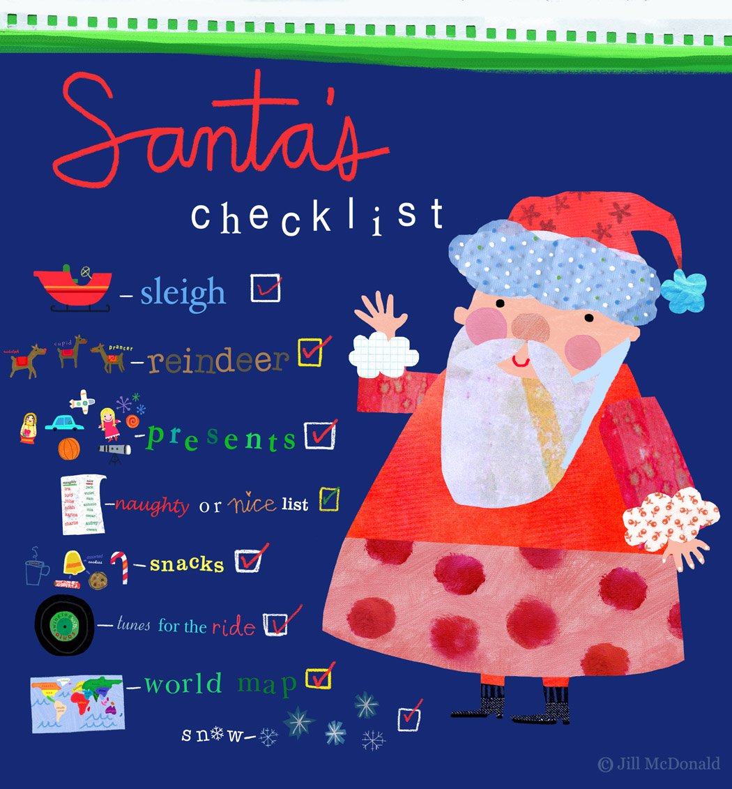 Show and Tell: Santa's Checklist