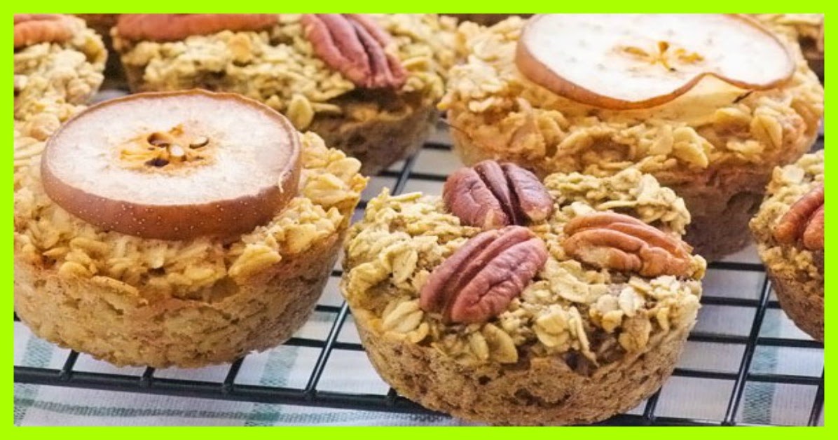 How to make Apple oatmeal 3 point weight watchers muffins