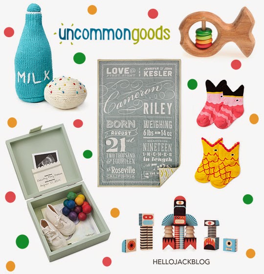 Hello Jack Blog: Uncommon Goods Favorite Baby Gifts