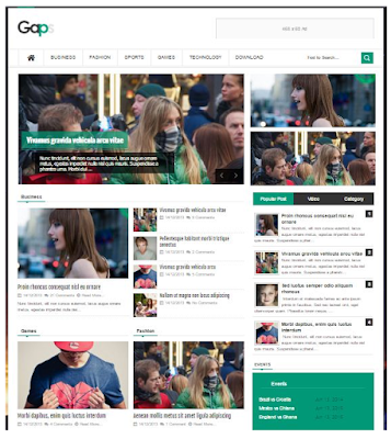 Download Gaps Responsive Blogger Template Gaps Responsive Blogger Template