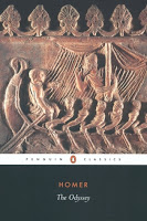 Book cover of The Odyssey by Homer