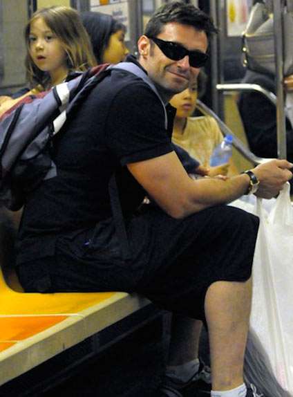 Estas estrelas ... tomam o metrô como anônimos! elfandarilha