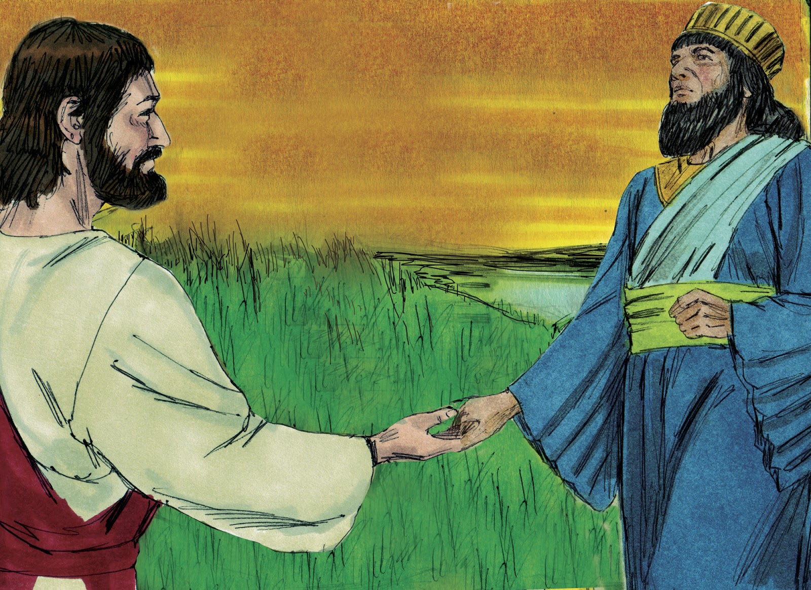 Jesus And Nicodemus Craft For Kids