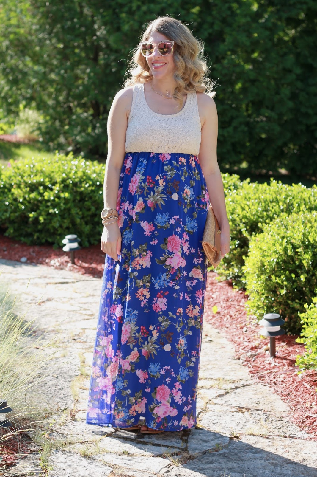 Maxi Maternity Style with Pink Blush & Confident Twosday Linkup - I do ...