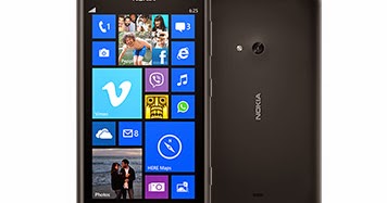 Harga Ponsel Nokia Lumia 625, Jaringan 4G  Ponsel Android 