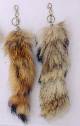 Starnearby Portachiavi Coda Di Volpe In Pelliccia Sintetica - Foto 10