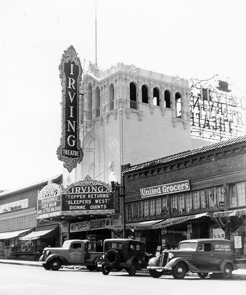San Francisco Theatres: The Irving Theatre