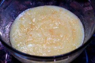 orange topping