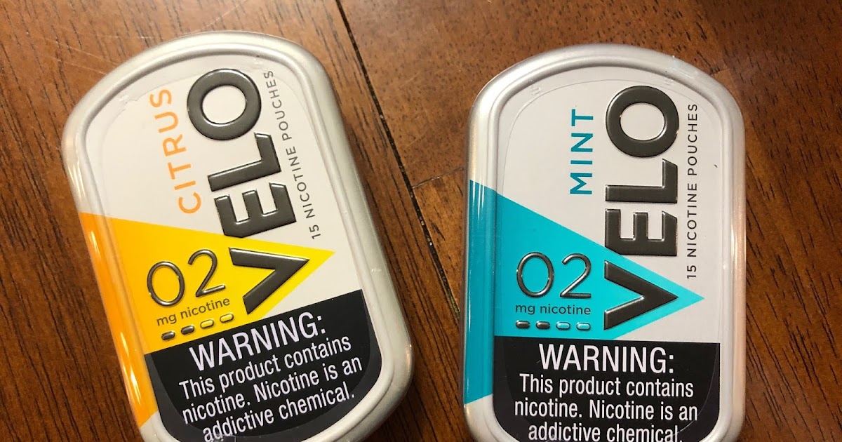 Velo (Nicotine Pouches) Mint & Citrus (2mg) Review. 5 November 2019.