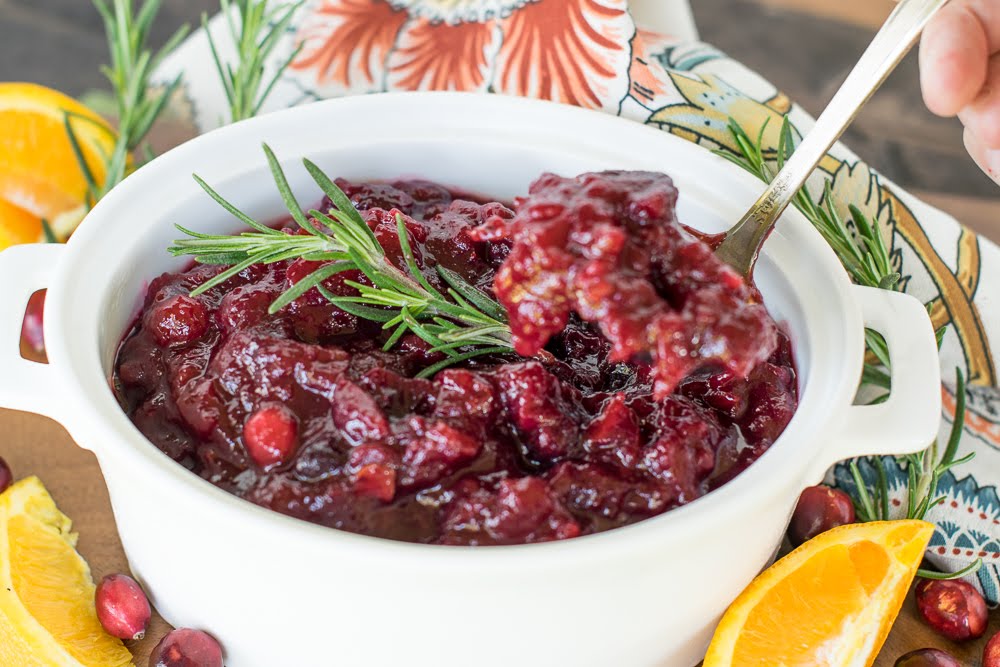 Homemade cranberry sauce Homemade cranberry sauce