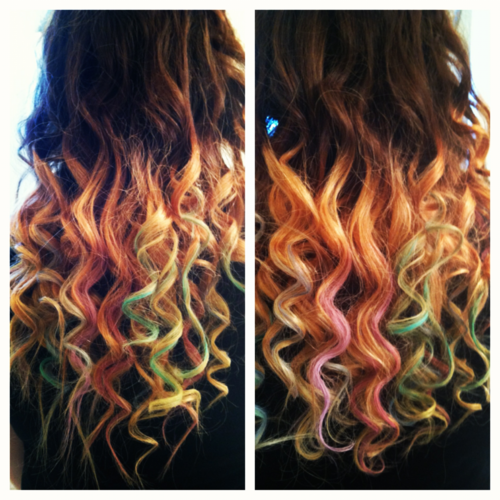 Violet by Kim DIY Hair Chalking