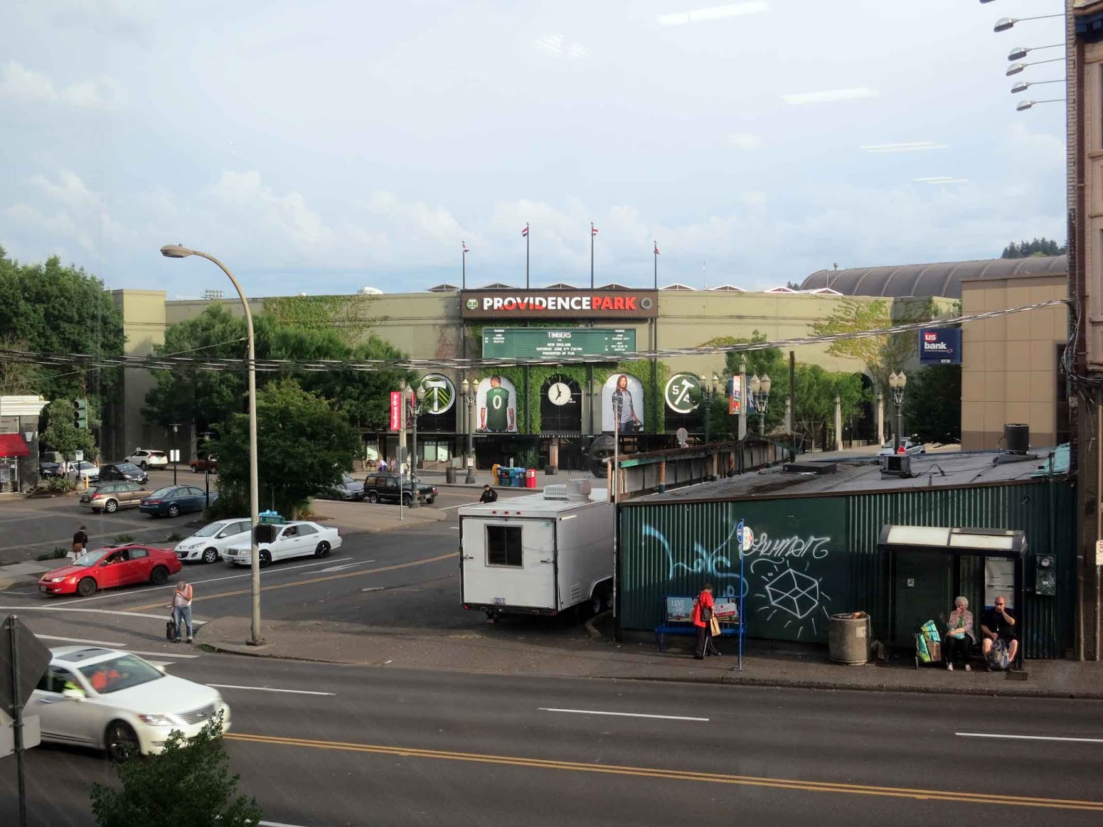 The ZehnKatzen Times: [pdx] The View Of The Stadium From the Stadium