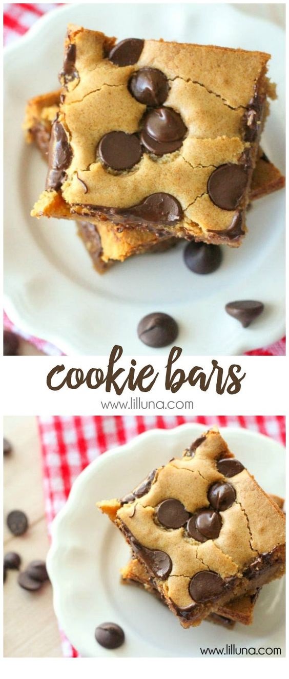 Cookie Bars Recipe