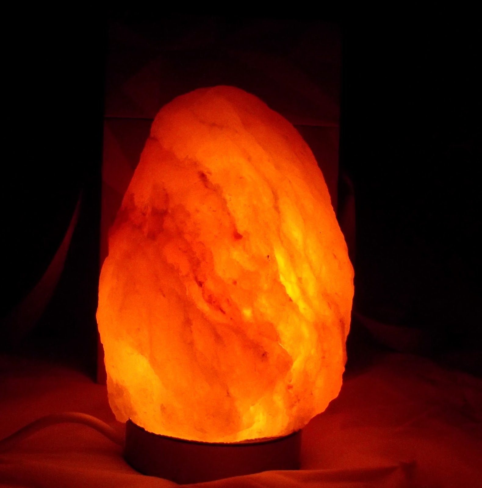 Honest Aytes: Levoit Elora Natural Himalayan Crystal Salt Lamp: Stainless Steel Base, Touch ...