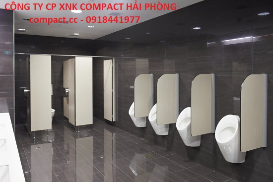 Vách ngăn vệ sinh cao cấp Compact HPL giá rẻ tại Hải Phòng Vách ngăn vệ sinh cao cấp Compact HPL giá rẻ tại Hải Phòng