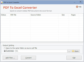 Adept PDF to Excel Converter Portable