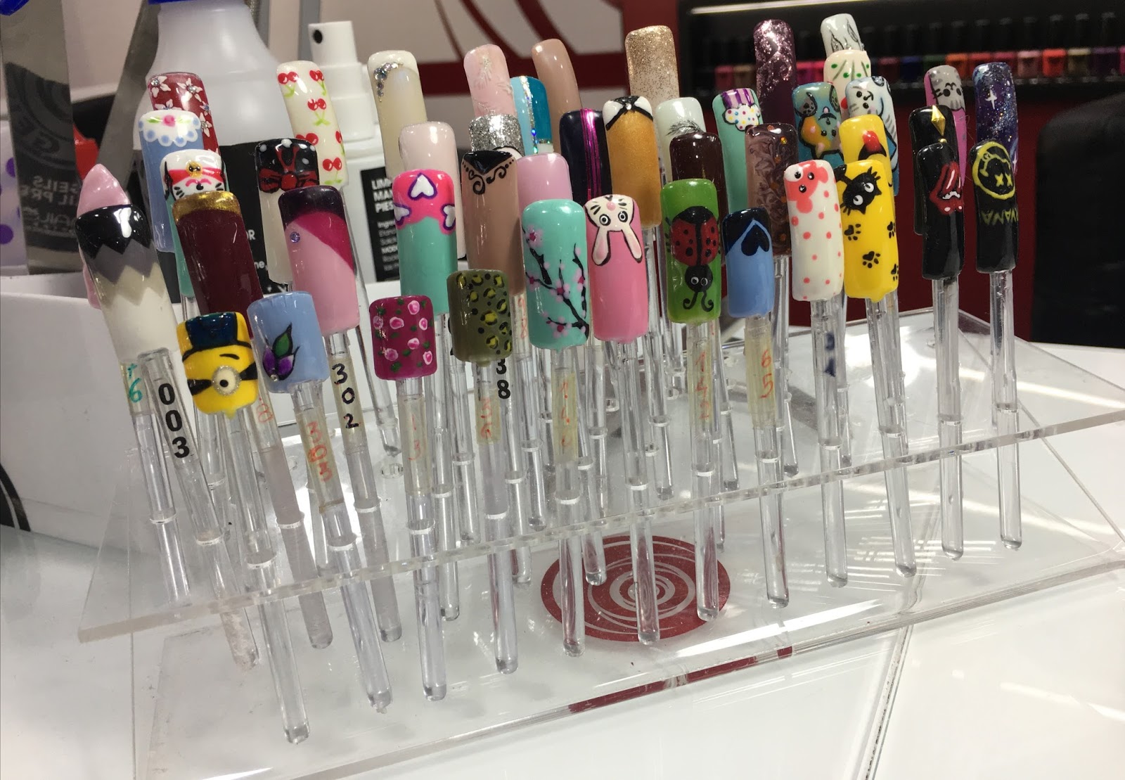 Lady makeup Probando Nails Factory Valladolid