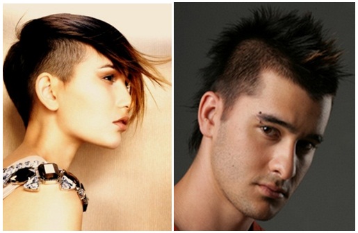Gaya Rambut Mohawk