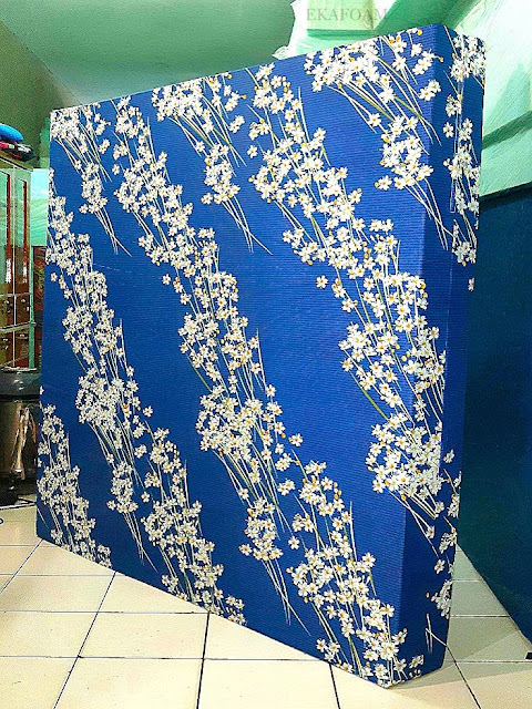 Kasur inoac motif randu biru Kasur inoac motif bunga randu biru