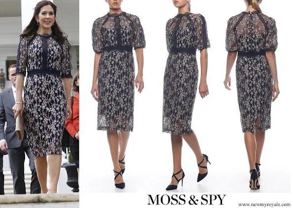 Crown Princess Mary wore Moss & Spy Clarissa Dress