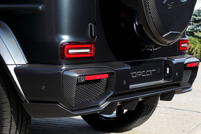 Mercedes G-Class Gets Insane Carbon-Fiber Makeover | ... TOPCAR - Mercedes-AMG G63 with INFERNO body kit on ...