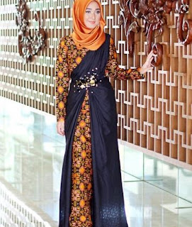 Contoh Model Baju Batik Pesta Modern Contoh Model Baju Batik Pesta Modern