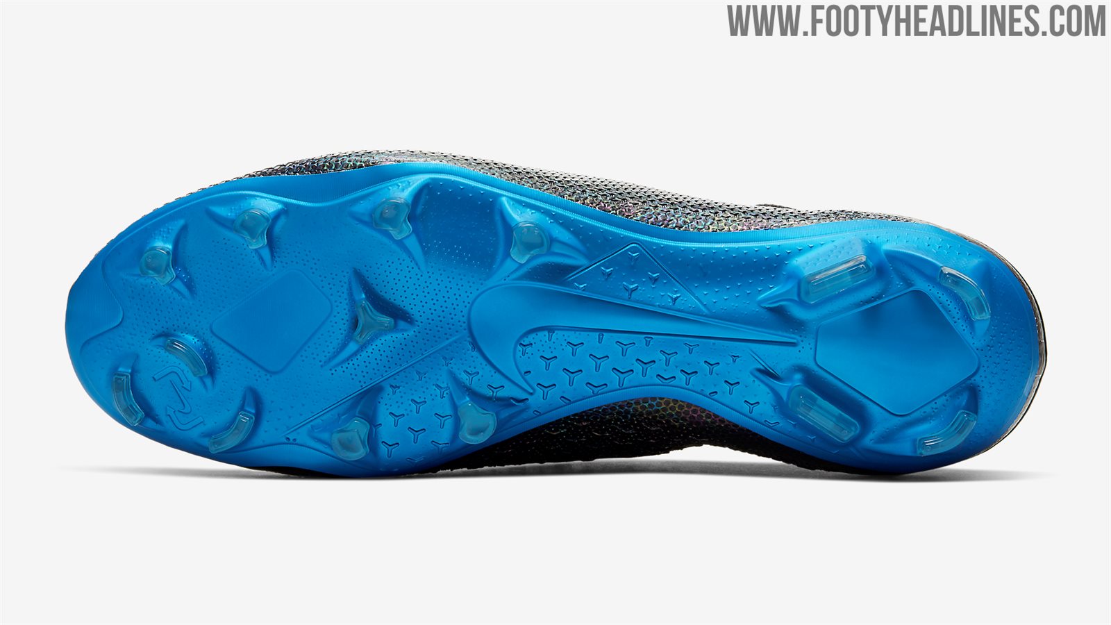 nike phantom vision black blue