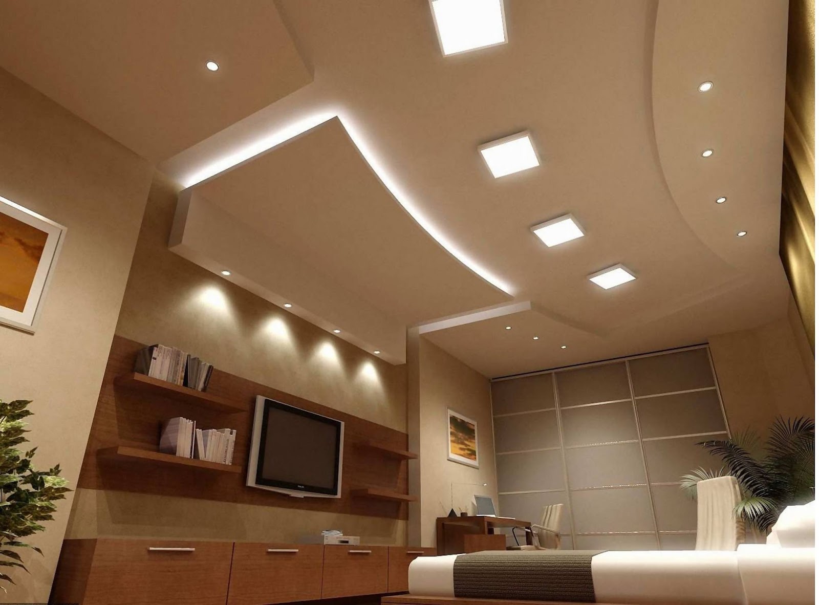 70 Ide Desain Plafon Modern Stylish Rumahku Unik 70 Ide Desain Plafon Modern Stylish Rumahku Unik