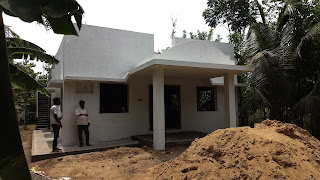 The fast progress of the assembly hall in Tamil Nadu