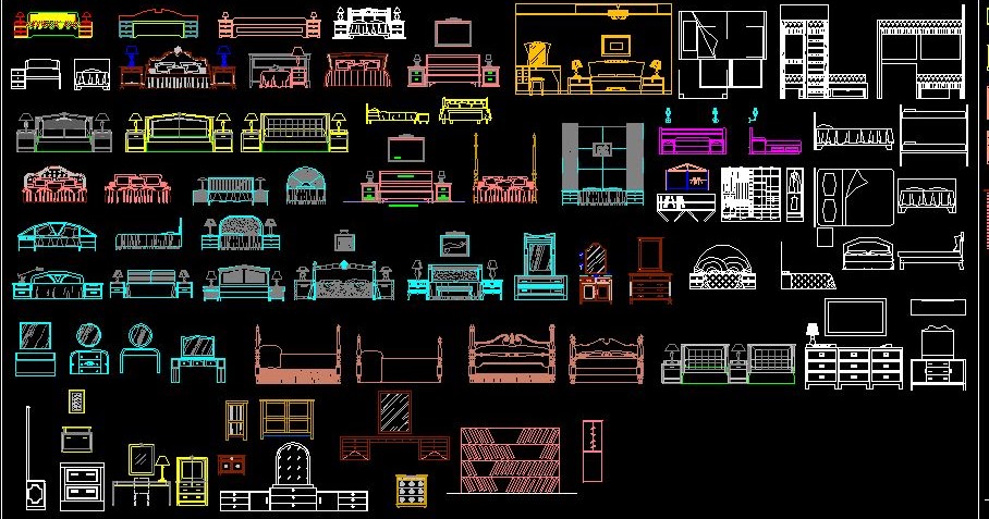 مدونة الرسم الهندسى All Blocks Autocad 2d