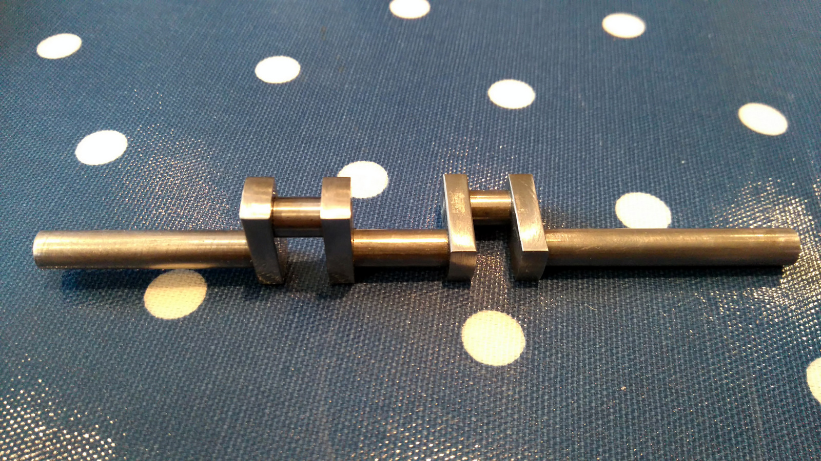 Stuart D10 Fabricated crankshaft