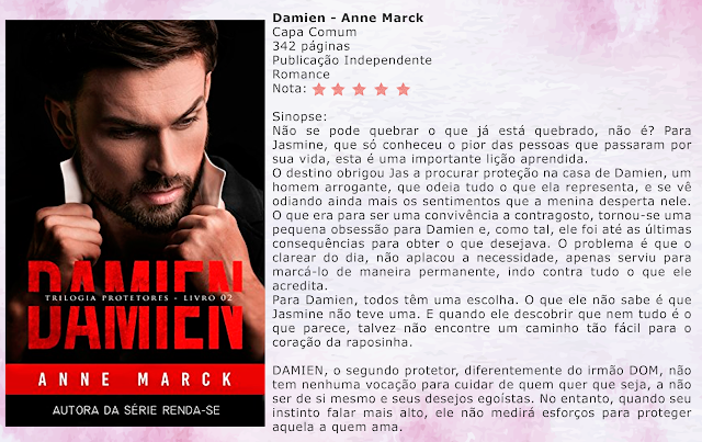 DAMIEN - Trilogia Protetores #02 - Anne Marck DAMIEN - Trilogia Protetores #02 - Anne Marck