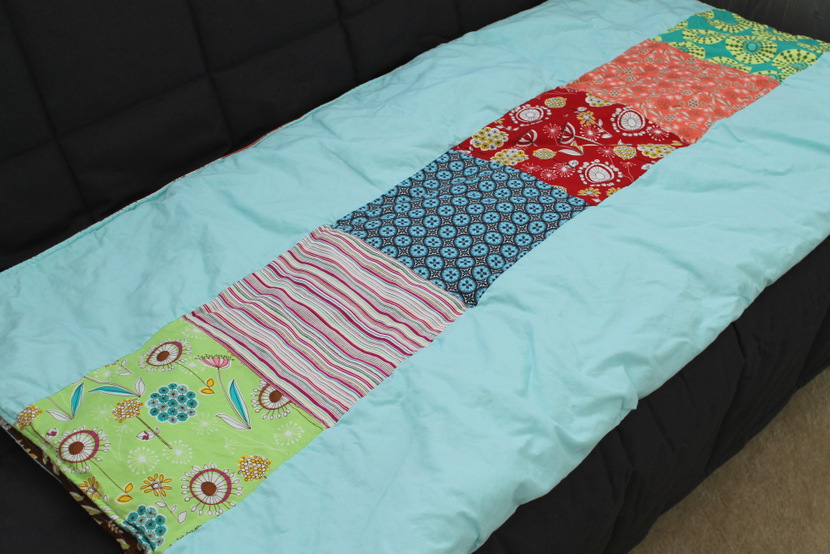 Sew Chatty: {Sewing Room Update: Quilted Throw & Pillow Covers}