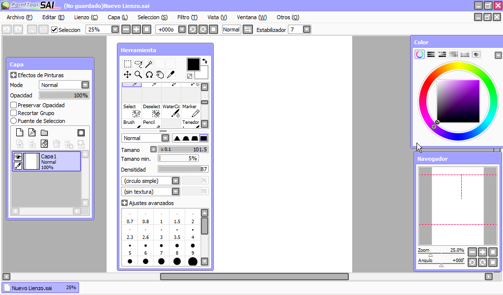 Descarga Paint Tool Sai Portable (MEGA)