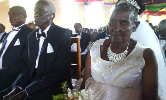  Photos: Never too late for love! Man, 90, weds 83-year-old woman in Uganda