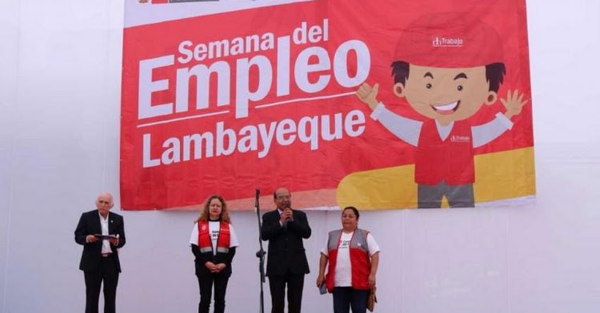 Ofrecen 2,500 puestos de trabajo en la región Lambayeque Ofrecen 2,500 puestos de trabajo en la región Lambayeque