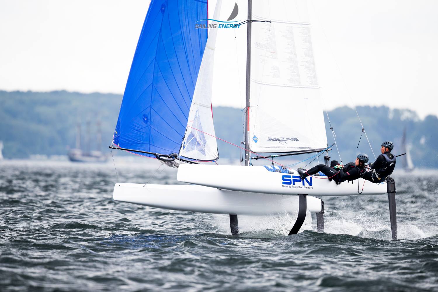 Nacra 17 MKII Europeans Practice Race by Sailing Energy Catamaran