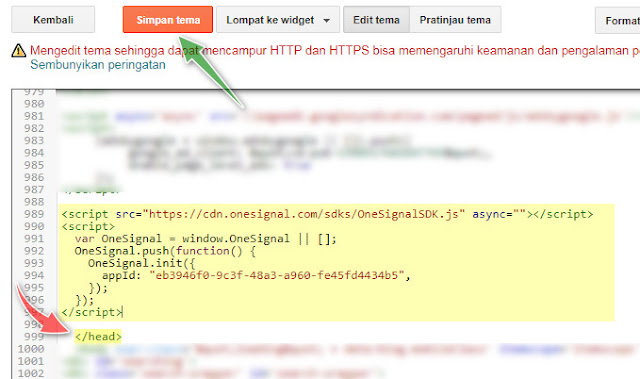 Cara Membuat Web Push Notification di Blogger Cara Membuat Web Push Notification di Blogger
