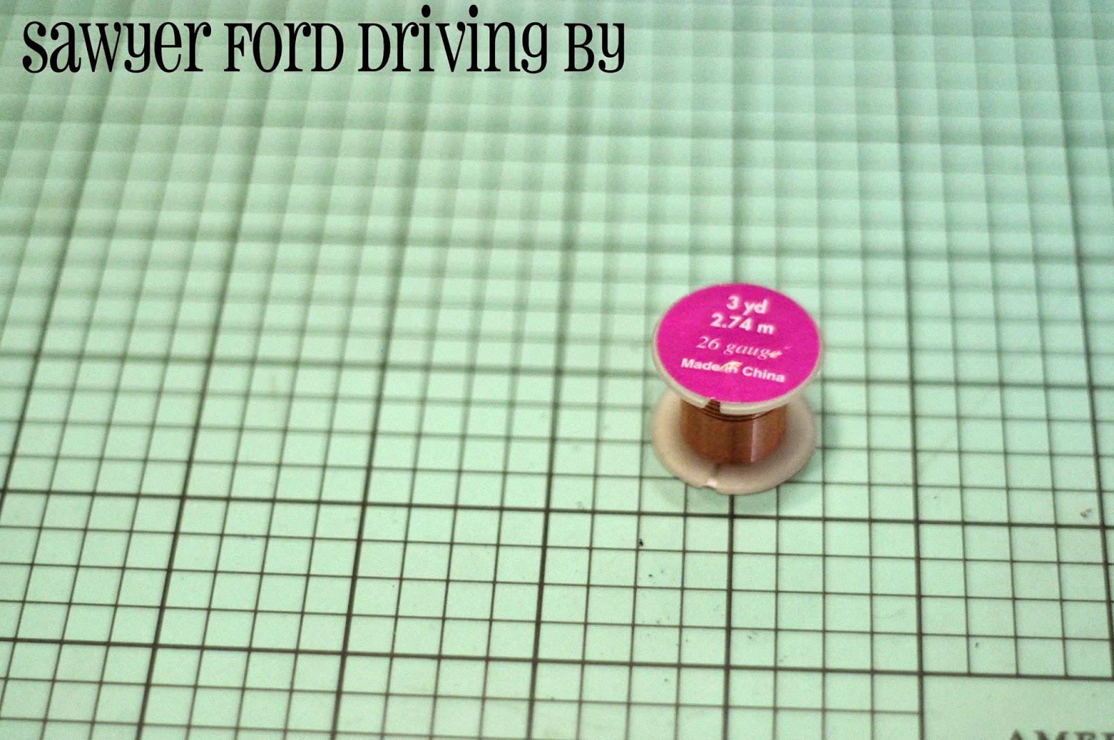 Sawyer Ford Driving By Coiled Wire Bracelets