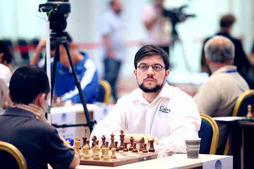 Maxime Vachier-Lagrave s'est qualifié hier aux départages contre l'Américain Aleksandr Lenderman - Photo © Anastasia Karlovich Maxime Vachier-Lagrave s'est qualifié hier aux départages contre l'Américain Aleksandr Lenderman - Photo © Anastasia Karlovich