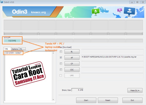 Tutorial Lengkap Cara Root Samsung J1 Ace Tutorial Lengkap Cara Root Samsung J1 Ace SM-J110G dengan Odin