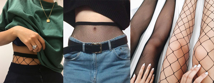Meias Arrastao Fishnets