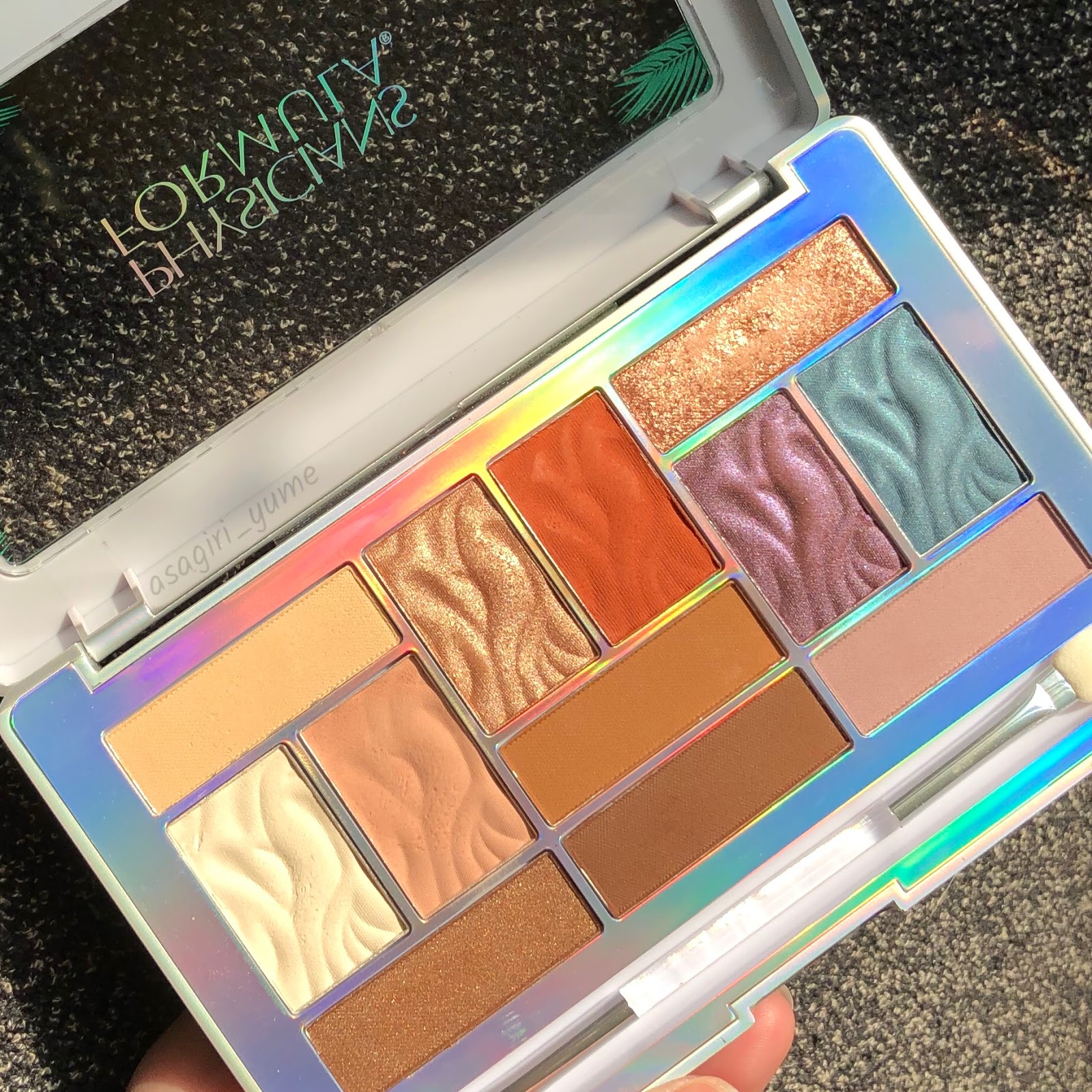 Review Physicians Formula Murumuru Butter Eyeshadow Palette Asagiri Yume