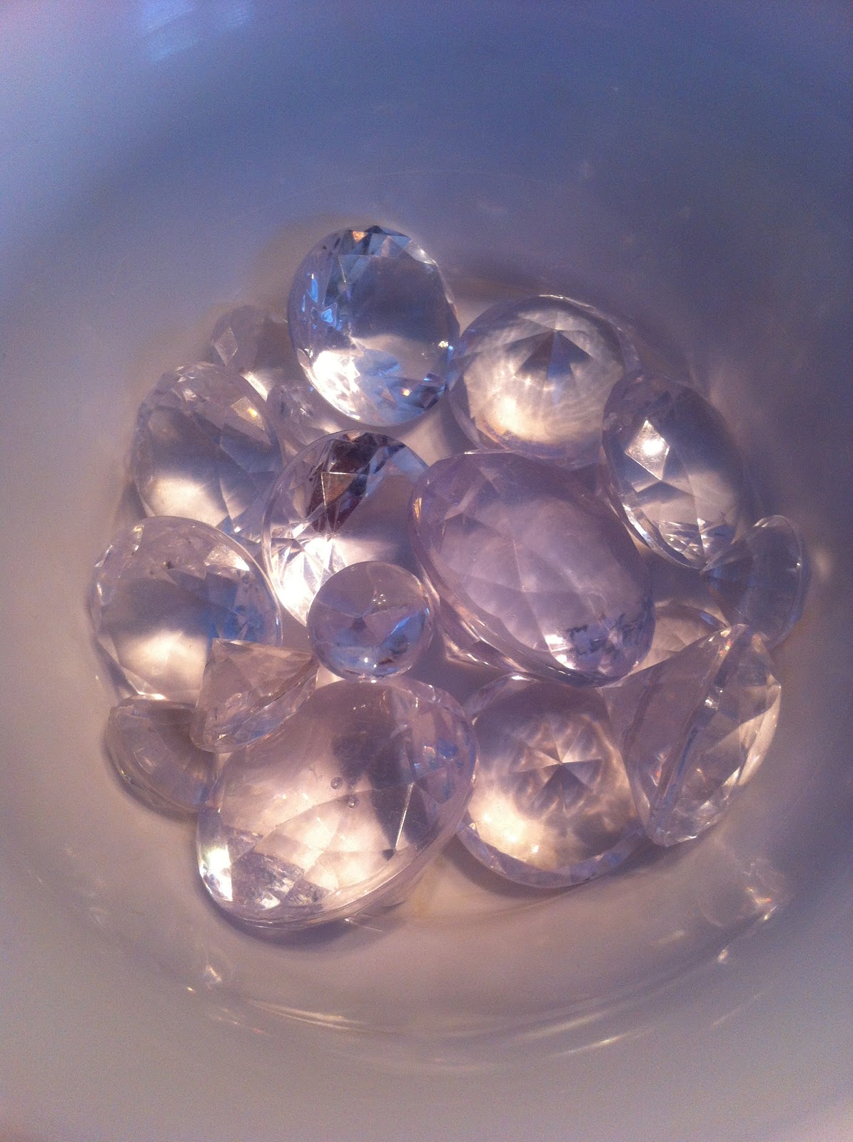 Play Create Explore: Hidden Diamonds Water Beads Sensory Bin