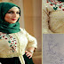 طرزة خفيفة وكتجي رائعة على القفطان أوالجلابة - تطبيق مع أم عمران - tarz coftan