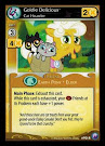 My Little Pony Goldie Delicious, Cat Hoarder Canterlot Nights CCG Card